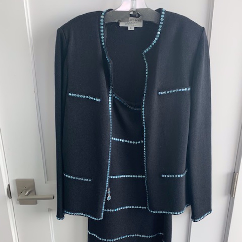 St. John by Marie Gray Dress & Jacket